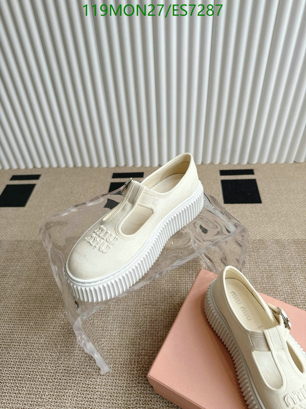 Miu Miu-Women Shoes Code: ES7287 $: 119USD