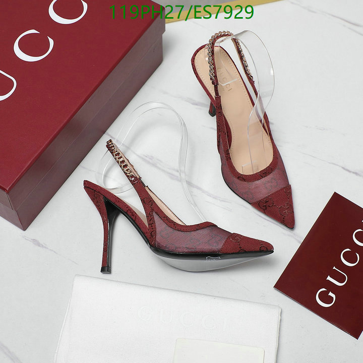 Gucci-Women Shoes Code: ES7929 $: 119USD