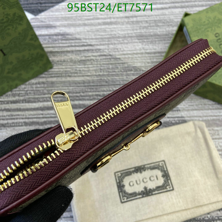 Gucci-Wallet Mirror Quality Code: ET7571 $: 95USD