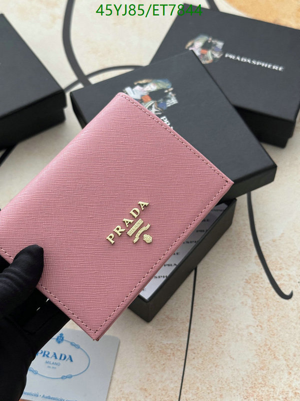 Prada-Wallet-4A Quality Code: ET7844 $: 45USD