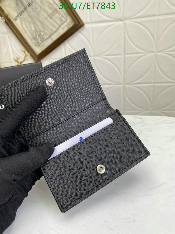 Prada-Wallet-4A Quality Code: ET7843 $: 39USD