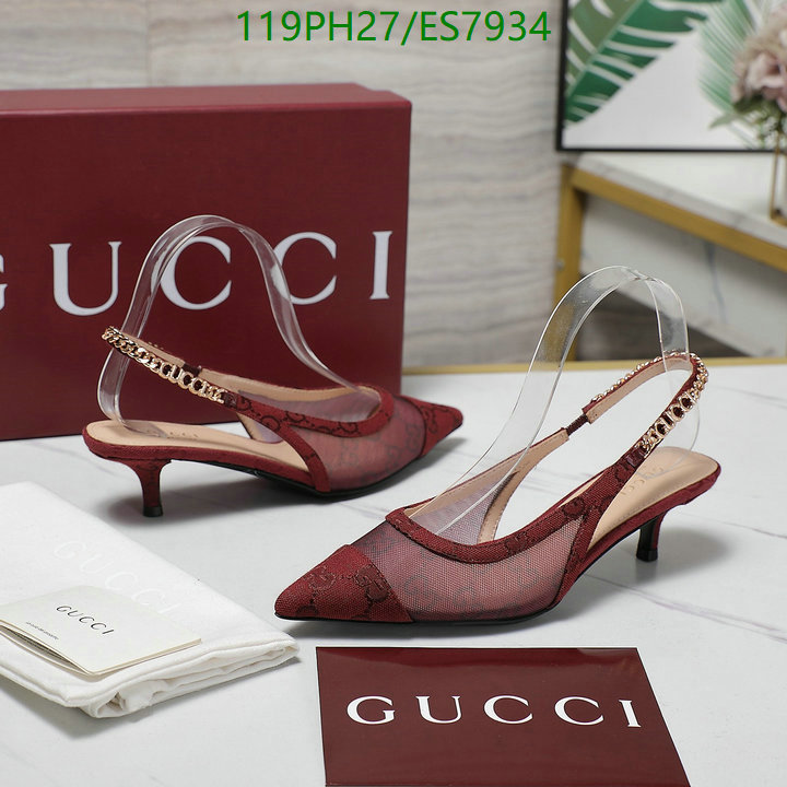 Gucci-Women Shoes Code: ES7934 $: 119USD