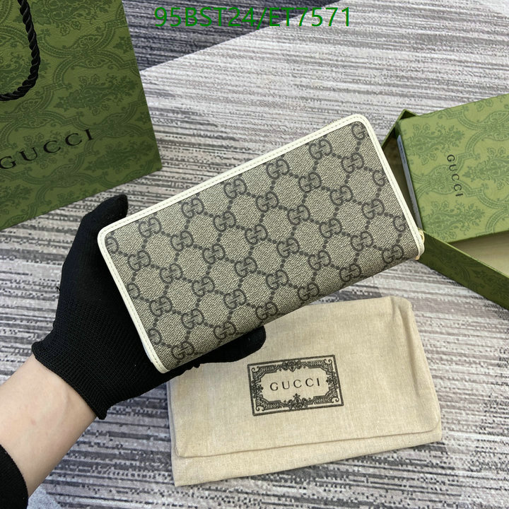 Gucci-Wallet Mirror Quality Code: ET7571 $: 95USD