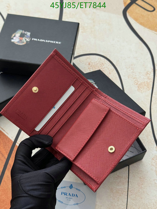 Prada-Wallet-4A Quality Code: ET7844 $: 45USD