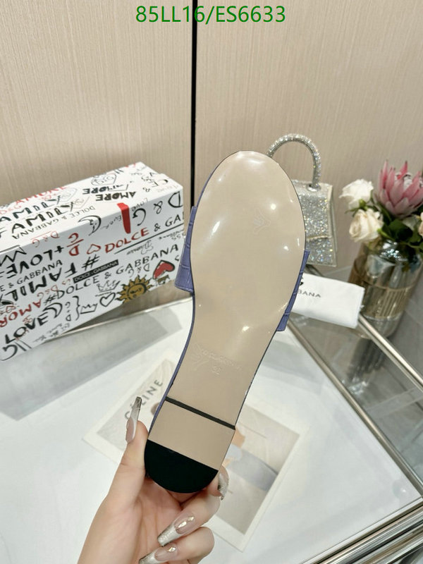 D&G-Women Shoes Code: ES6633 $: 85USD
