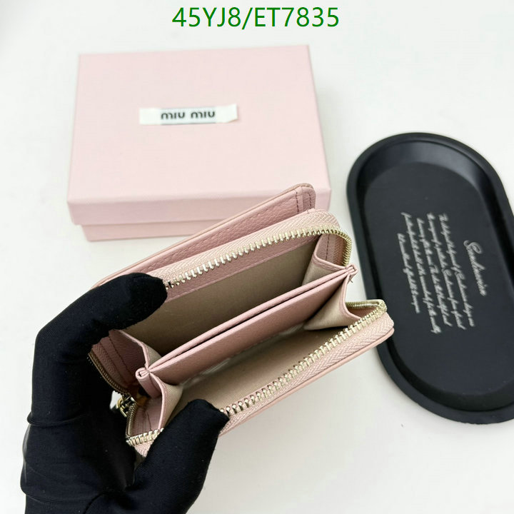 Miu Miu-Wallet-4A Quality Code: ET7835 $: 45USD