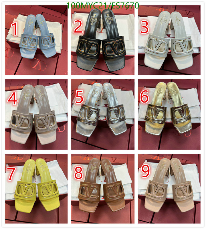Valentino-Women Shoes Code: ES7670 $: 100USD
