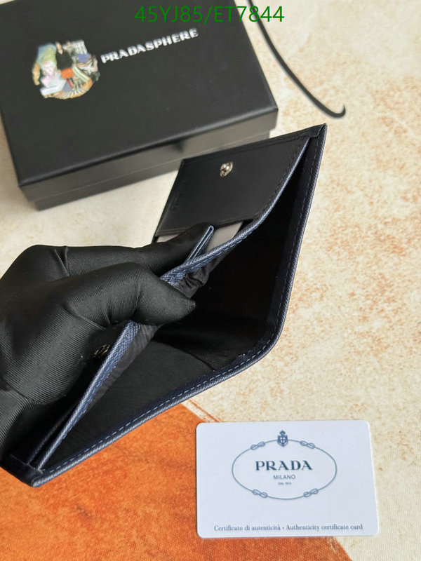 Prada-Wallet-4A Quality Code: ET7844 $: 45USD
