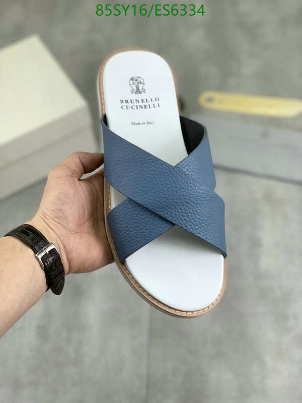 Brunello Cucinelli-Men shoes Code: ES6334 $: 85USD