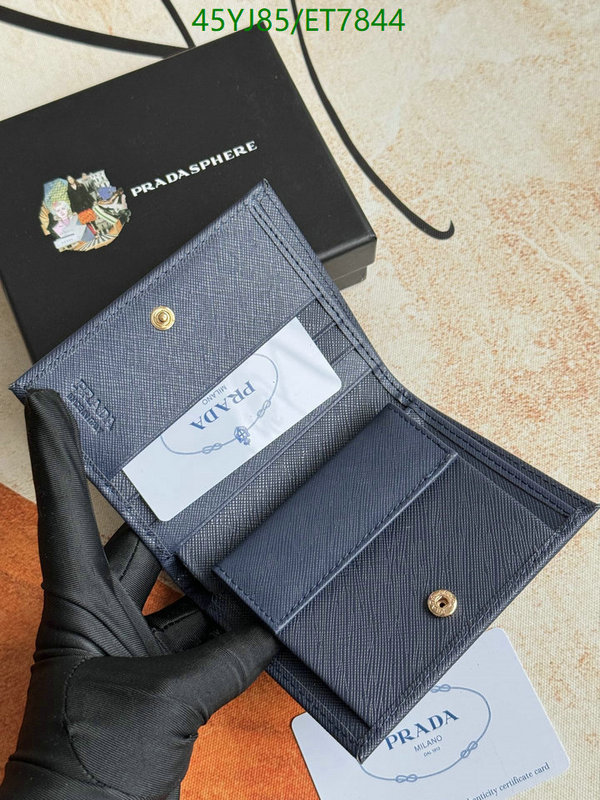 Prada-Wallet-4A Quality Code: ET7844 $: 45USD