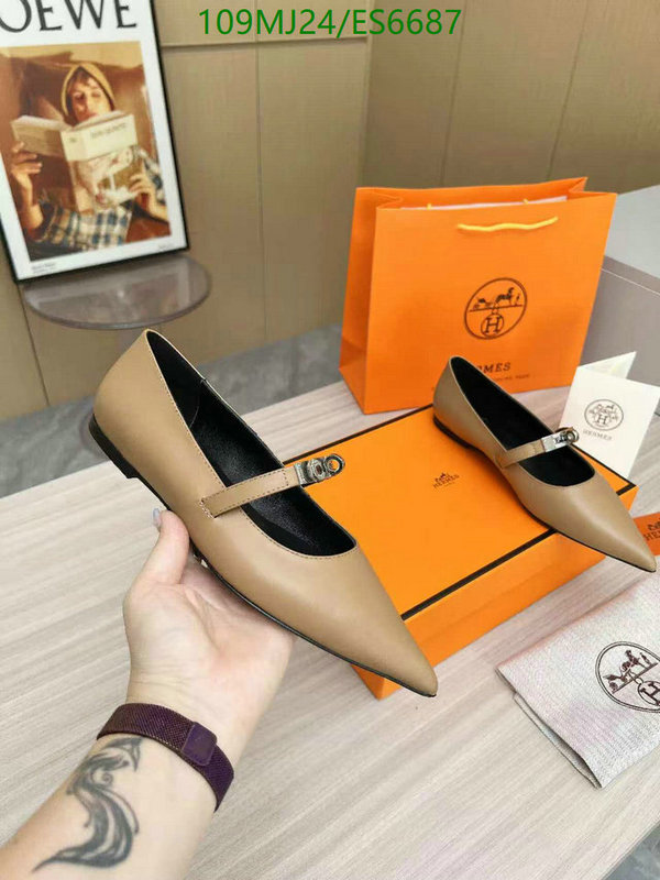 Hermes-Women Shoes Code: ES6687 $: 109USD