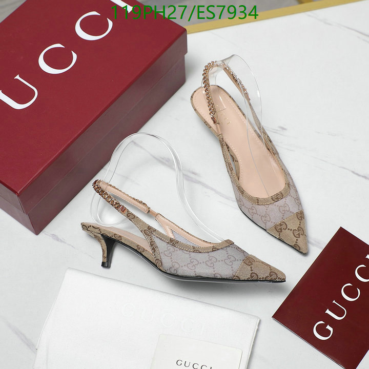 Gucci-Women Shoes Code: ES7934 $: 119USD