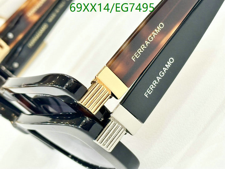 Ferragamo-Glasses Code: EG7495 $: 69USD