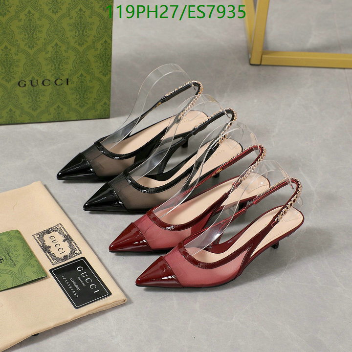 Gucci-Women Shoes Code: ES7935 $: 119USD
