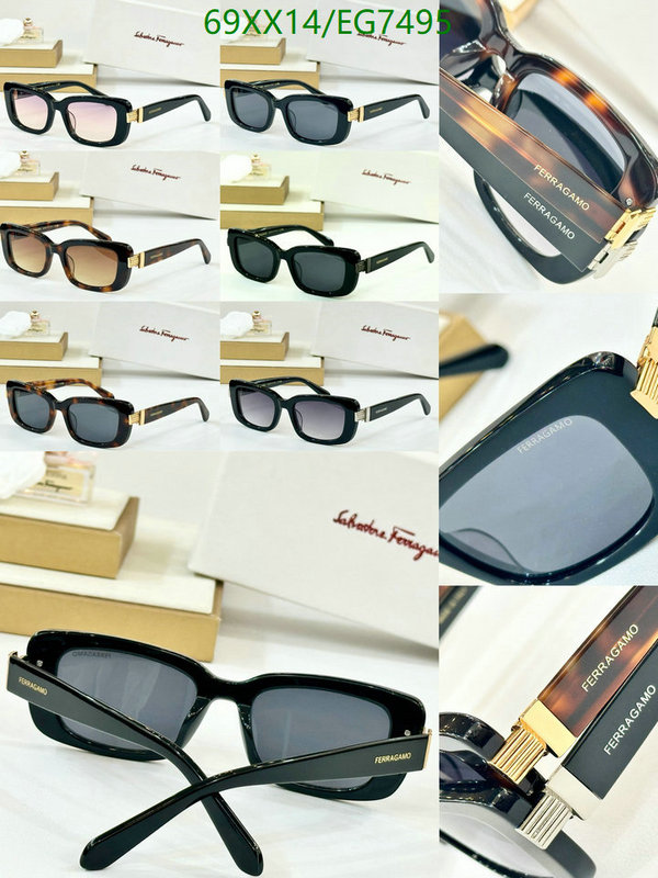 Ferragamo-Glasses Code: EG7495 $: 69USD