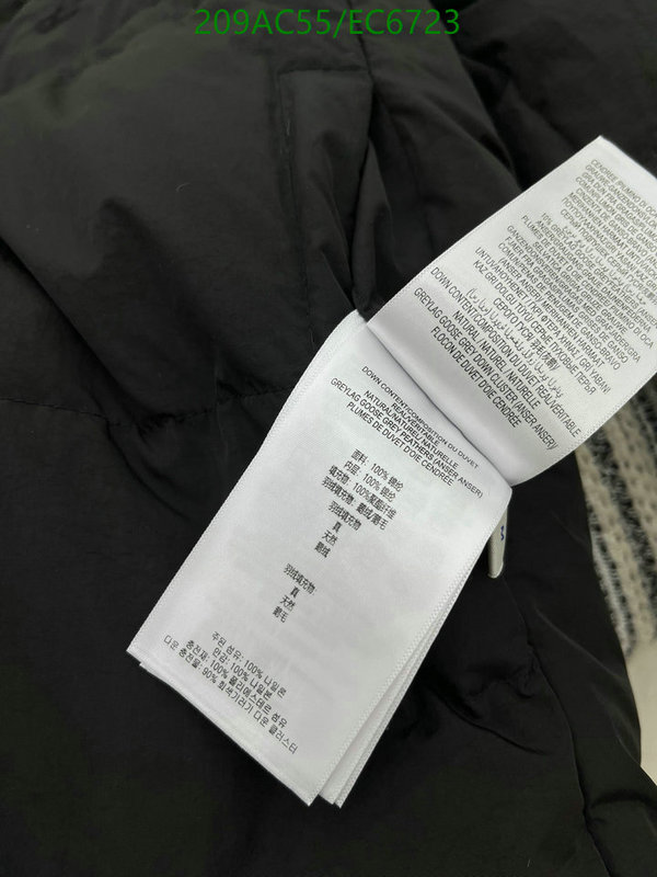 Burberry-Down jacket Women Code: EC6723 $: 209USD