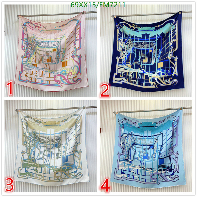 Hermes-Scarf Code: EM7211 $: 69USD