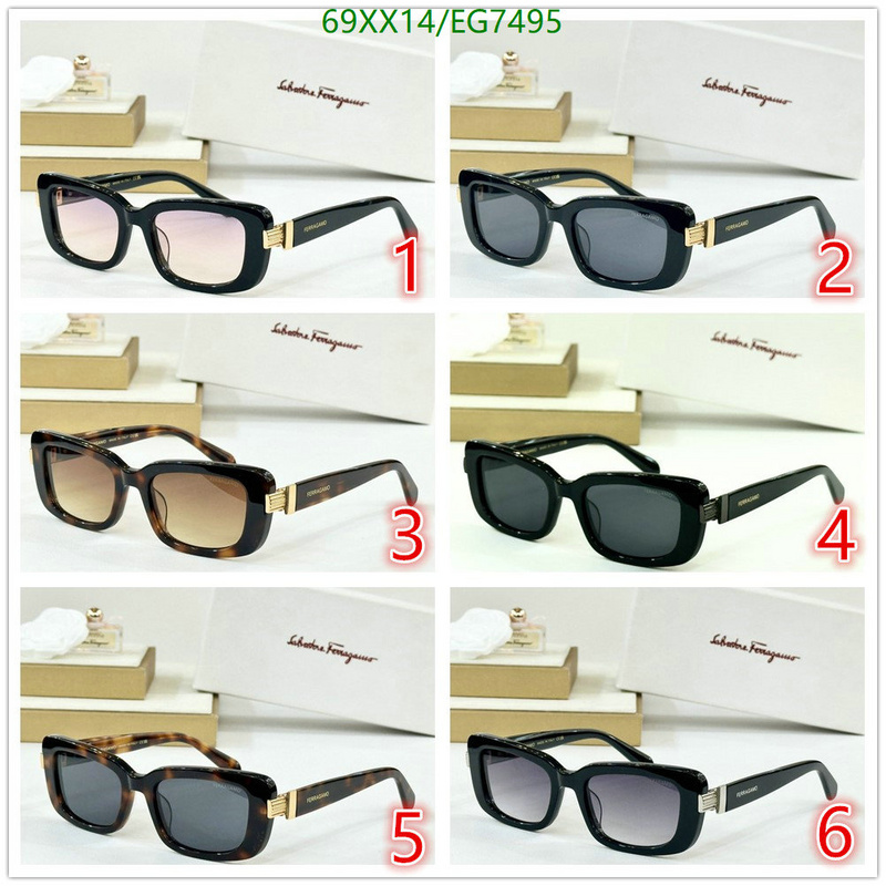 Ferragamo-Glasses Code: EG7495 $: 69USD