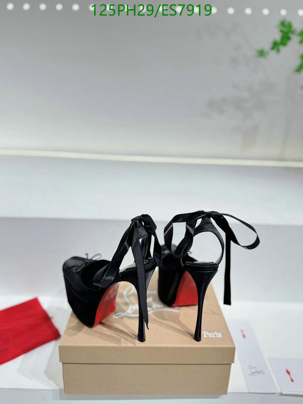 Christian Louboutin-Women Shoes Code: ES7919 $: 125USD