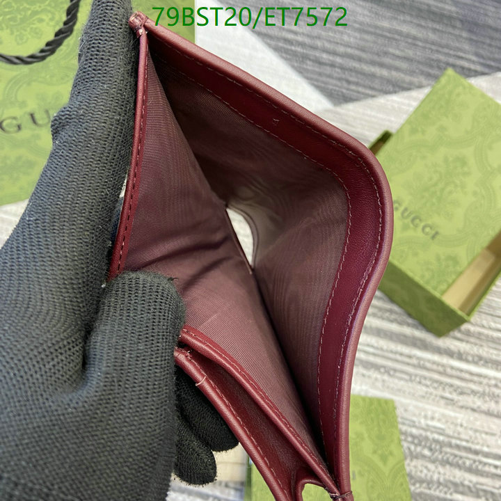 Gucci-Wallet Mirror Quality Code: ET7572 $: 79USD