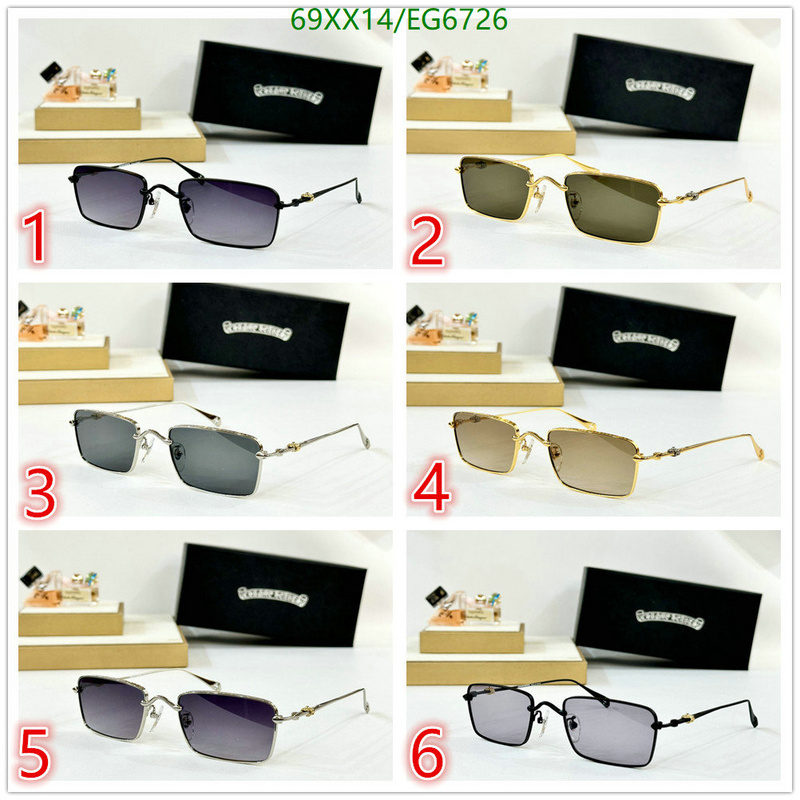 Chrome Hearts-Glasses Code: EG6726 $: 69USD