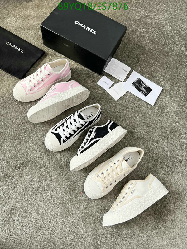 Chanel-Women Shoes Code: ES7876 $: 89USD
