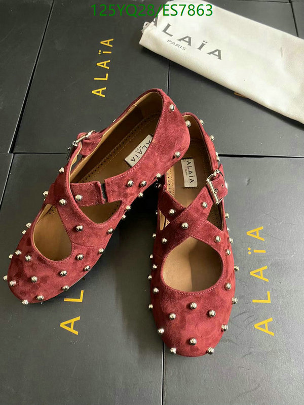 ALAIA-Women Shoes Code: ES7863 $: 125USD