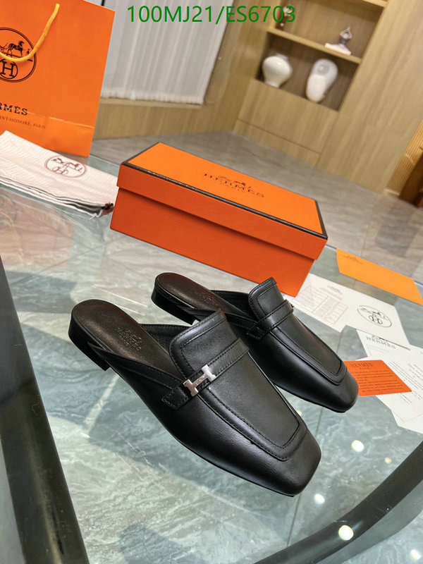 Hermes-Women Shoes Code: ES6703 $: 100USD