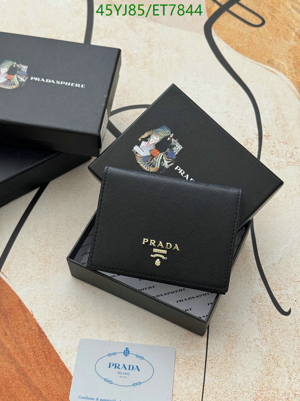 Prada-Wallet-4A Quality Code: ET7844 $: 45USD