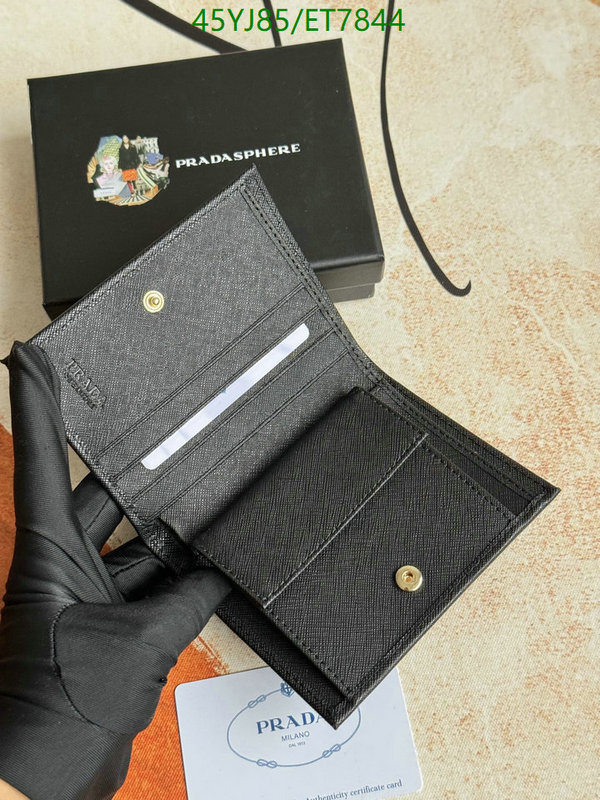 Prada-Wallet-4A Quality Code: ET7844 $: 45USD