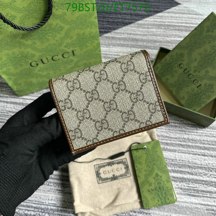 Gucci-Wallet Mirror Quality Code: ET7572 $: 79USD