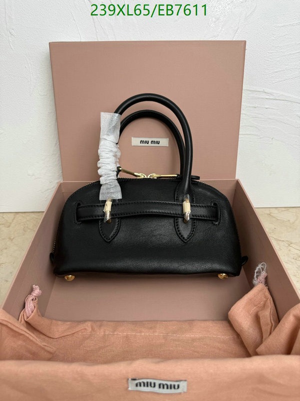 Miu Miu-Bag-Mirror Quality Code: EB7611 $: 239USD