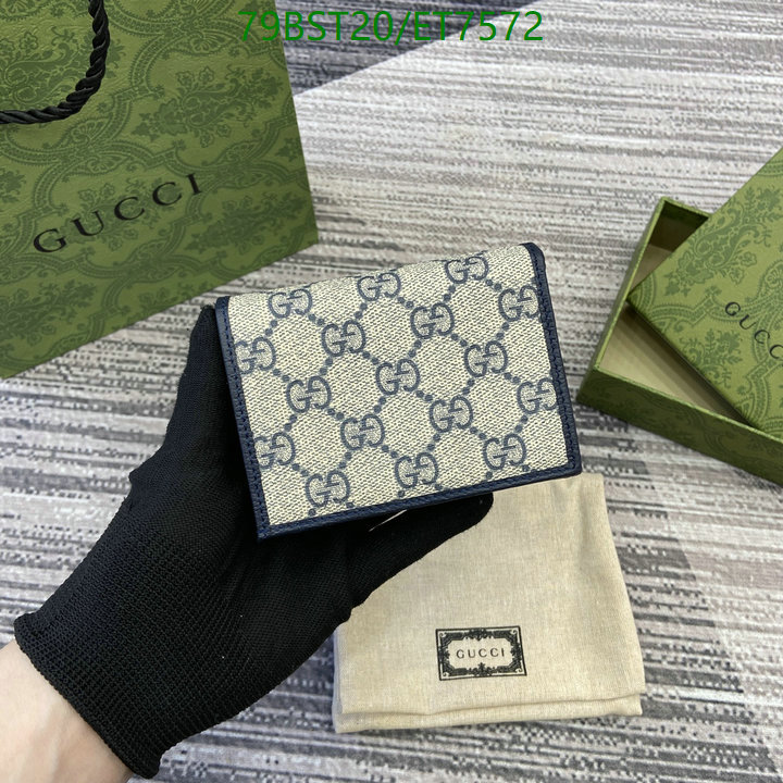 Gucci-Wallet Mirror Quality Code: ET7572 $: 79USD