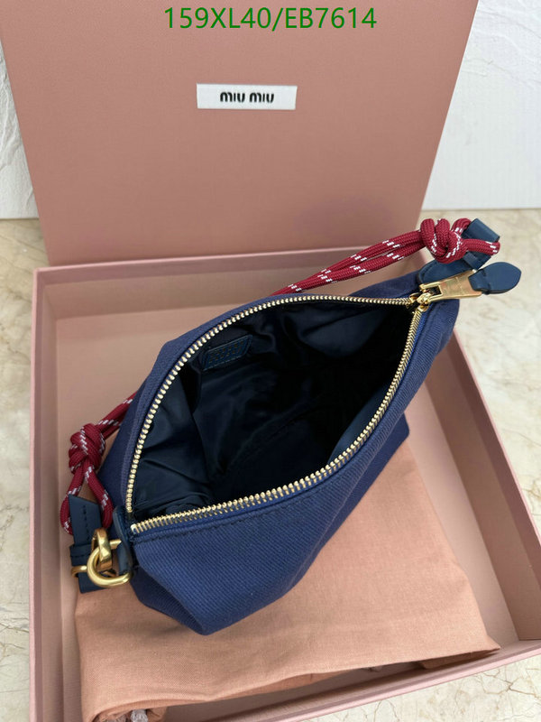 Miu Miu-Bag-Mirror Quality Code: EB7614 $: 159USD