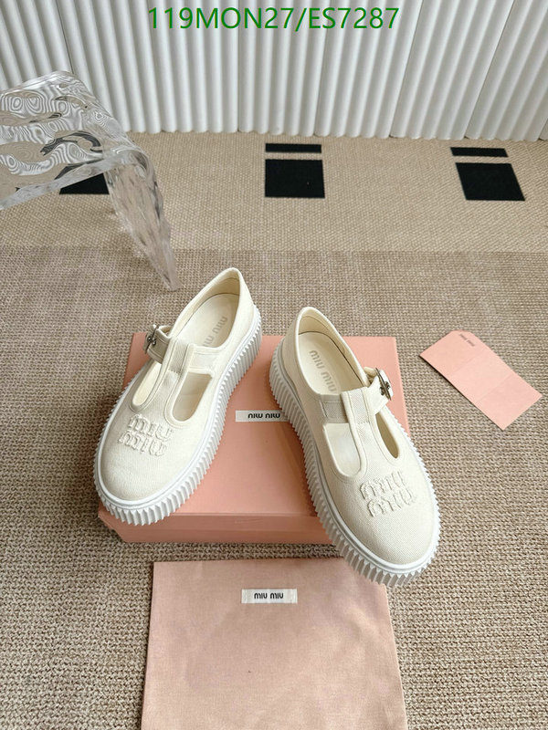Miu Miu-Women Shoes Code: ES7287 $: 119USD