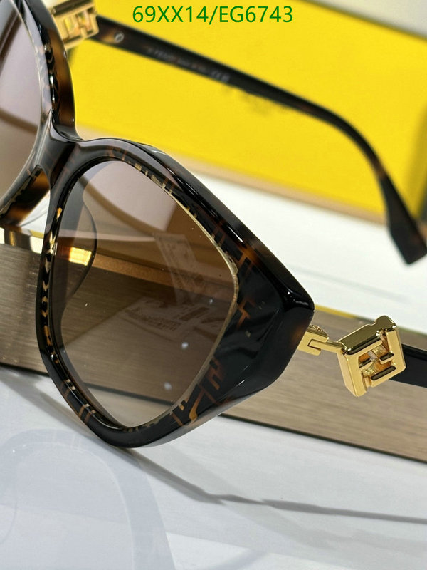 Fendi-Glasses Code: EG6743 $: 69USD