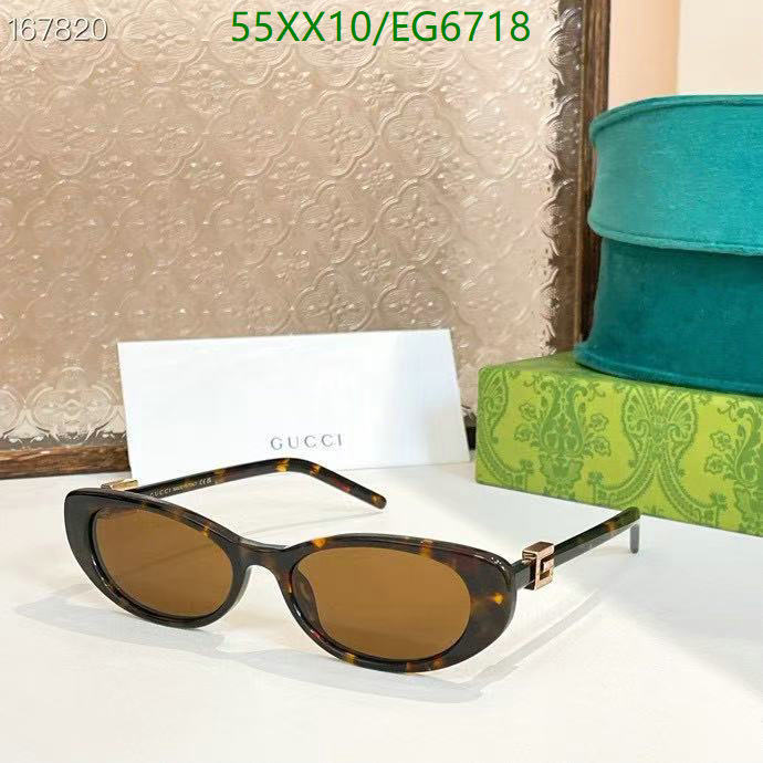 Gucci-Glasses Code: EG6718 $: 55USD