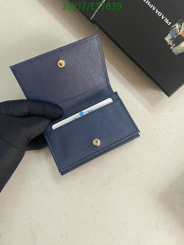 Prada-Wallet-4A Quality Code: ET7839 $: 39USD