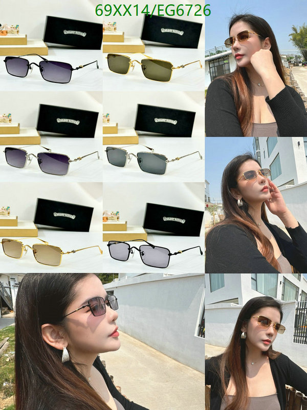 Chrome Hearts-Glasses Code: EG6726 $: 69USD