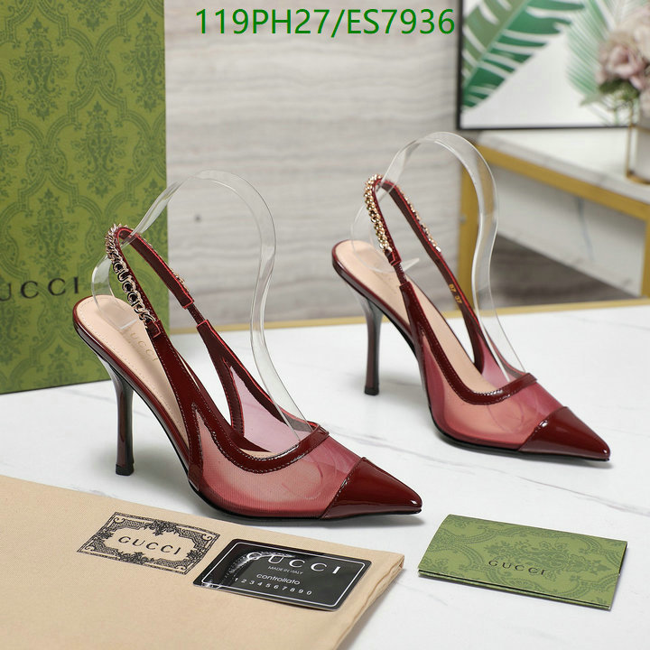 Gucci-Women Shoes Code: ES7936 $: 119USD