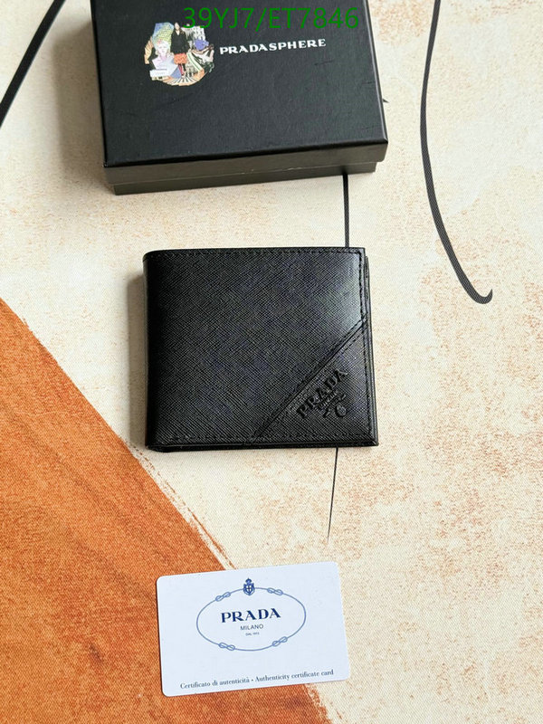 Prada-Wallet-4A Quality Code: ET7846 $: 39USD
