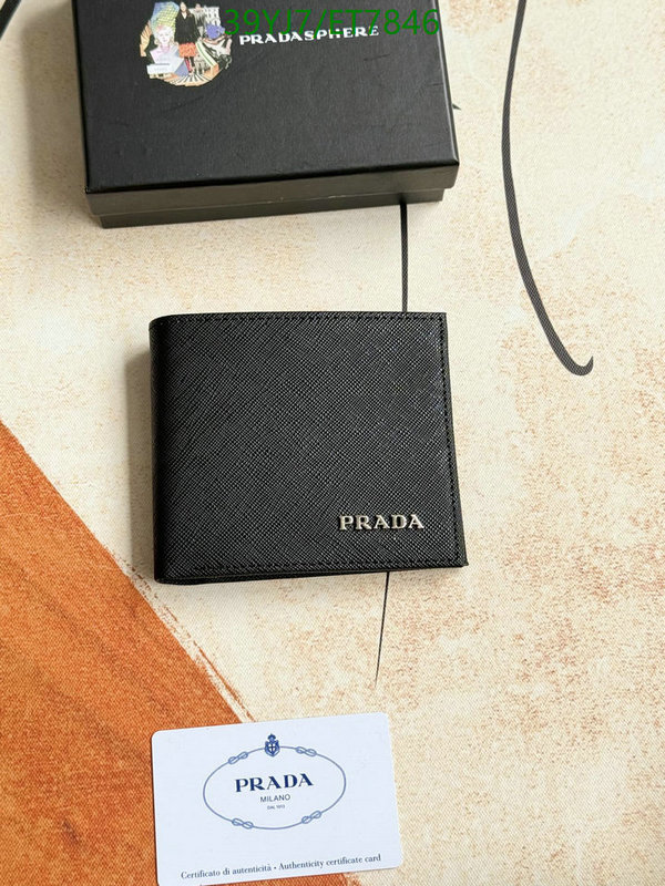 Prada-Wallet-4A Quality Code: ET7846 $: 39USD