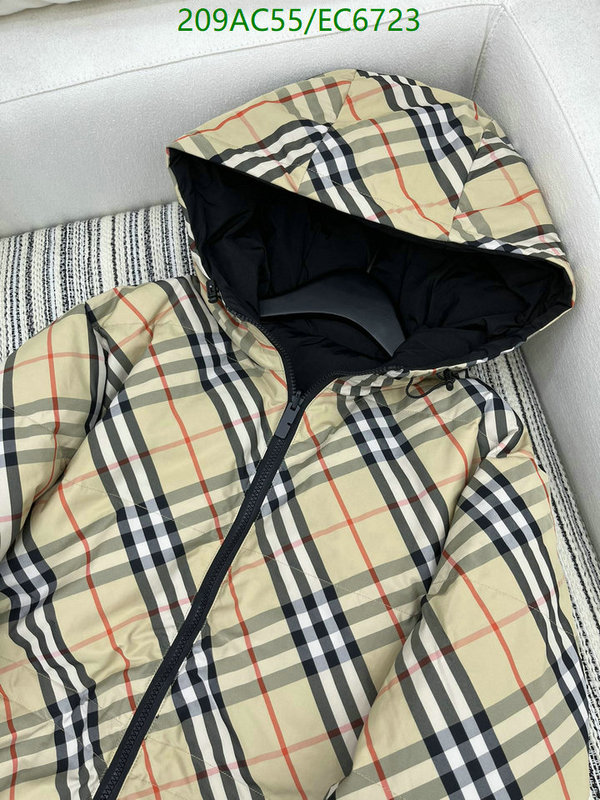 Burberry-Down jacket Women Code: EC6723 $: 209USD