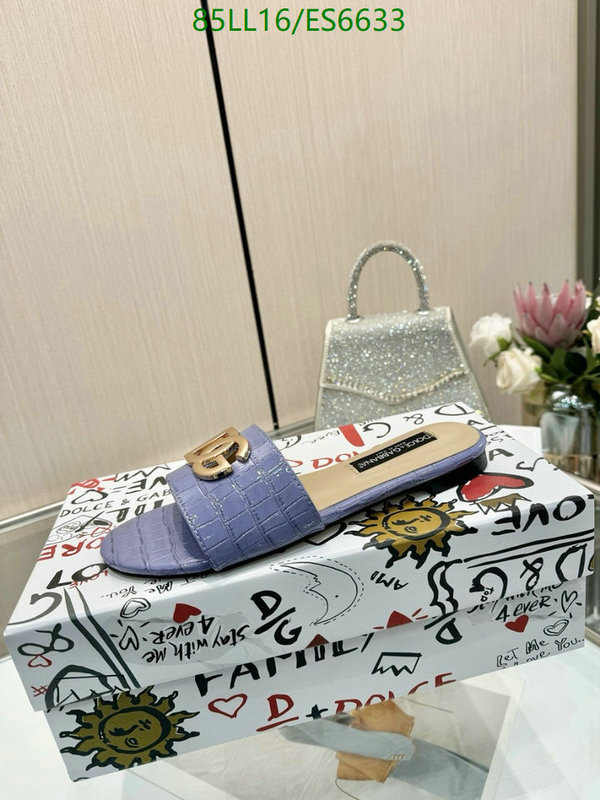 D&G-Women Shoes Code: ES6633 $: 85USD