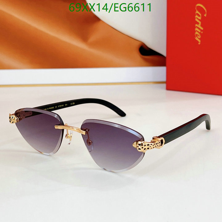 Cartier-Glasses Code: EG6611 $: 69USD