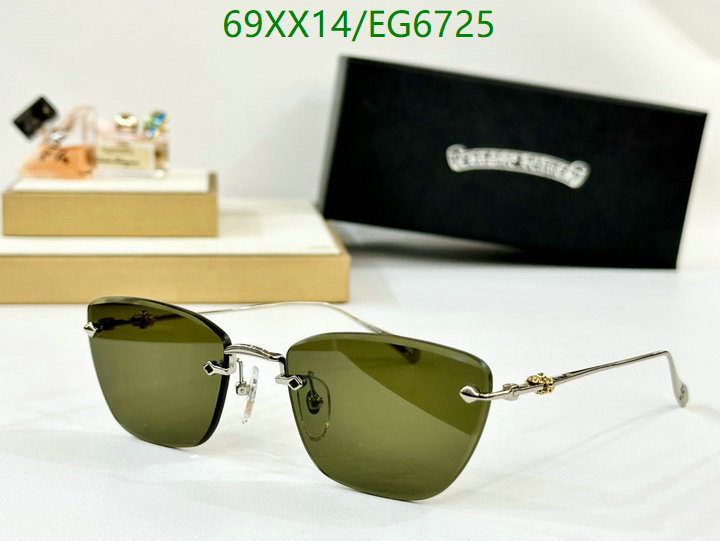 Chrome Hearts-Glasses Code: EG6725 $: 69USD