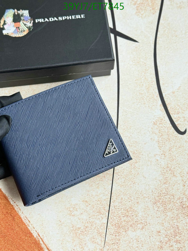 Prada-Wallet-4A Quality Code: ET7845 $: 39USD