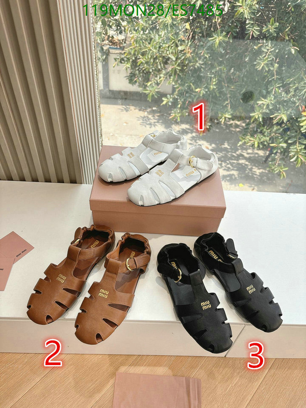 Miu Miu-Women Shoes Code: ES7485 $: 119USD