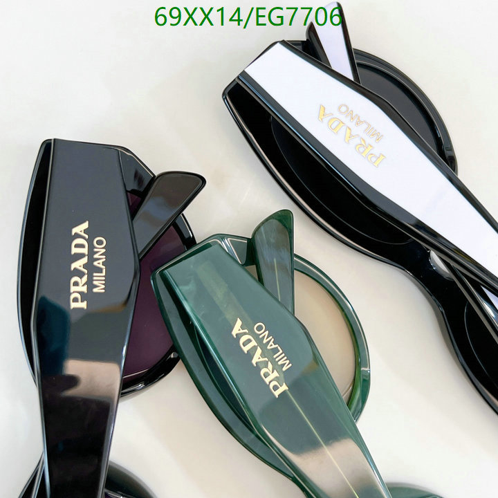 Prada-Glasses Code: EG7706 $: 69USD