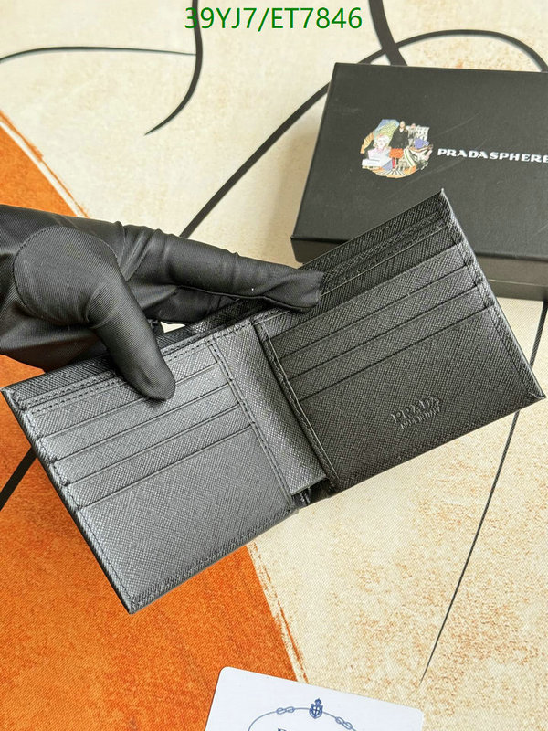 Prada-Wallet-4A Quality Code: ET7846 $: 39USD